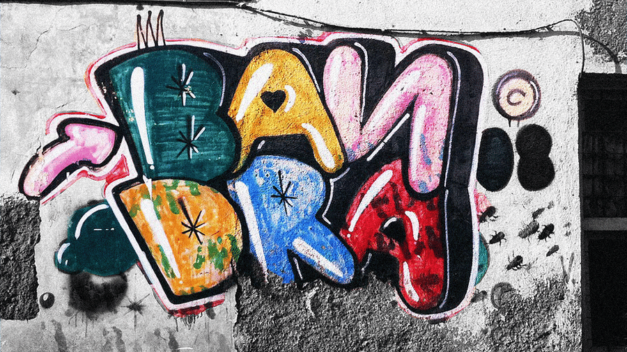 bandra graffiti art 1