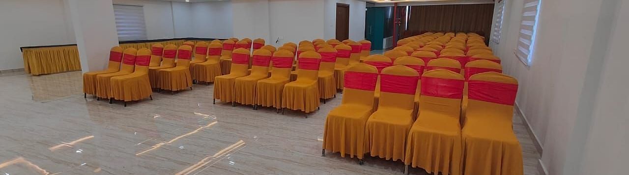 Banquet hall at Hotel La Premier