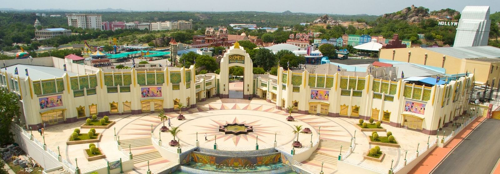 Ramoji Film City  Movie Magic Top View