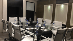 The Empresa Boutique Hotel - boardroom sitting style of the conference hall in Andheri