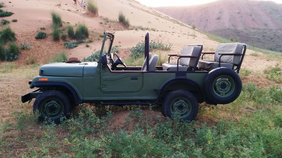Jeep Safari to Sanddunes at Umaid Palace Hotel Kalakho Dausa Rajasthan