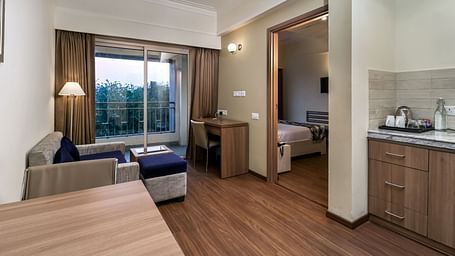 Deluxe Suite seating area - Starlit Suites Newtown, Kolkata