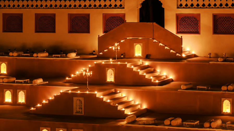 Stepwell Night - Destination Weddings at Umaid Palace Dausa-2