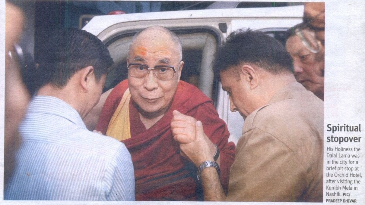 Dalai Lama at The Orchid Mumbai coverage 2
