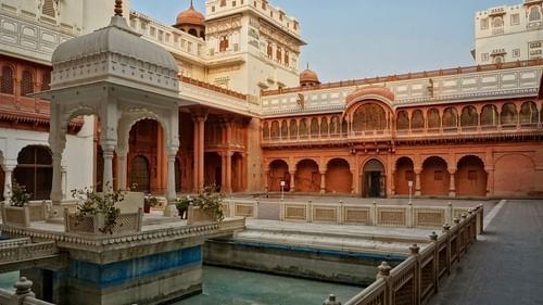 Old building in Rajasthan with stunning architecture