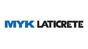 The official logo of MYK Laticrete