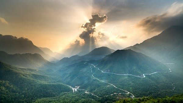 view of hills