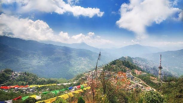 Tashi View Point, A scenic viewpoint in Pelling. 