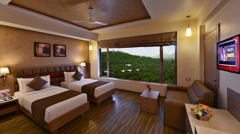 Twin Bed Rooms at Our Hotel in Sasan Gir, Stay near Gir National Park, Sarovar Portico, Sasan Gir