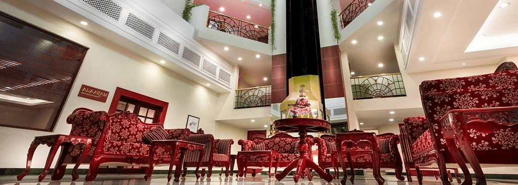 interior view of the Regency Madurai by GRT Hotels