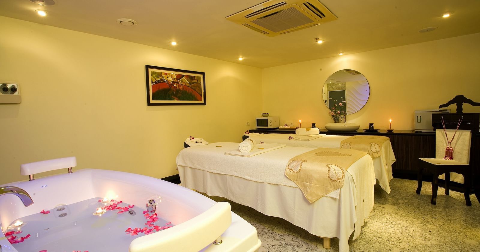  Spa room with washtub at Grand Chennai By GRT Hotels.