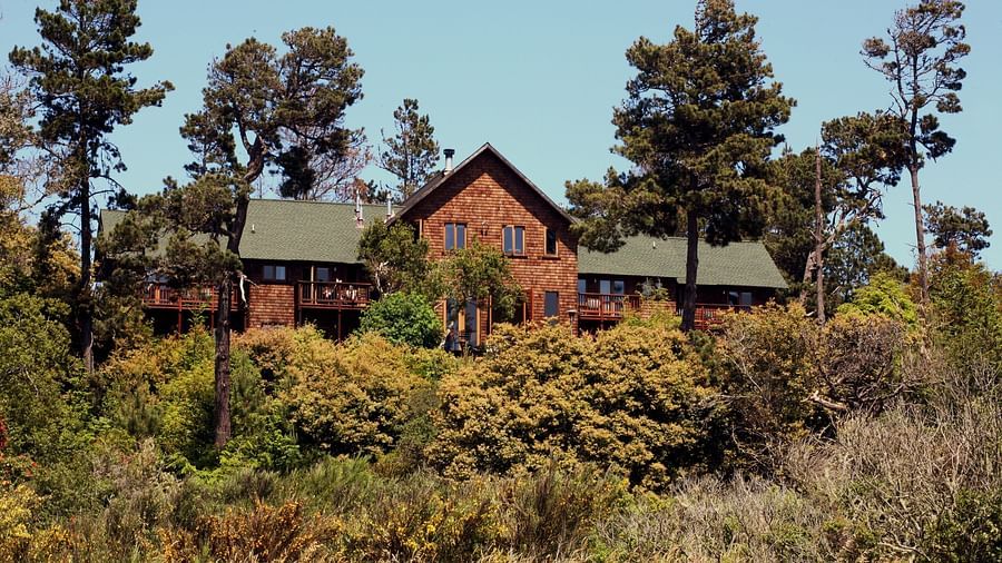 A charming wooden resort nestled among tall trees - Brewery Gulch Inn & Spa
