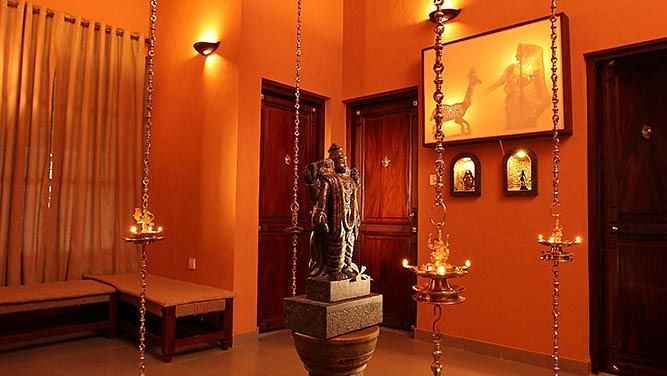 Spa area with warm, welcoming lighting setting the mood for relaxation.