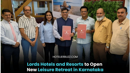 Screenshot of media promotion for Lords Hotels & Resorts.