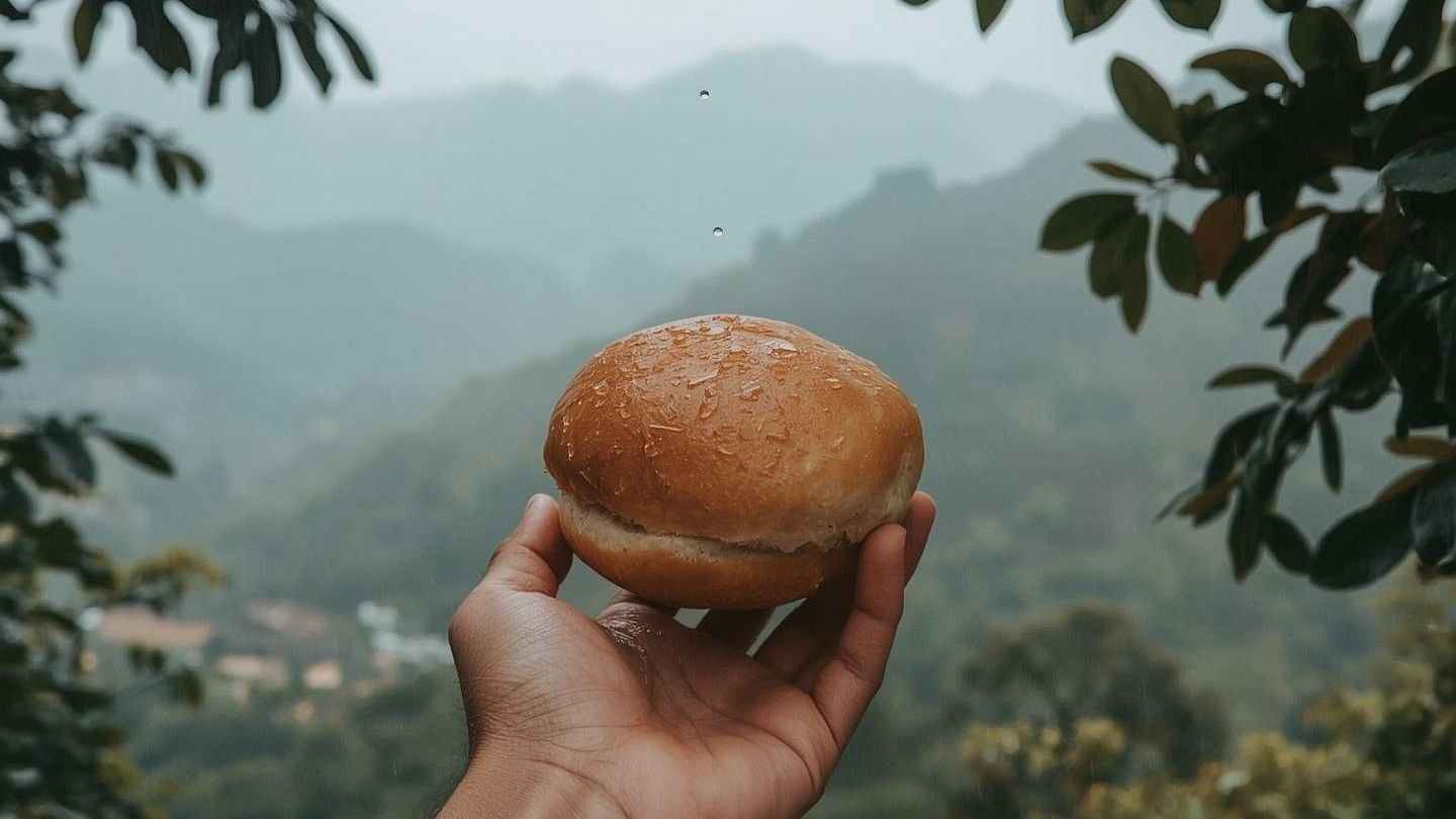 Vada pav picnic in nature during monsoon near Mumbai