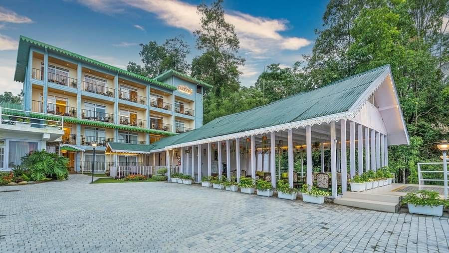 Facade of Summit Barsana Resort & Spa, Kalimpong