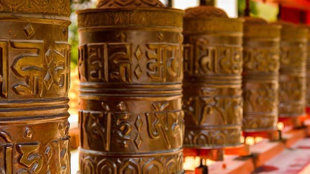 Enchey Monastery, A serene haven perched amidst stunning landscapes.