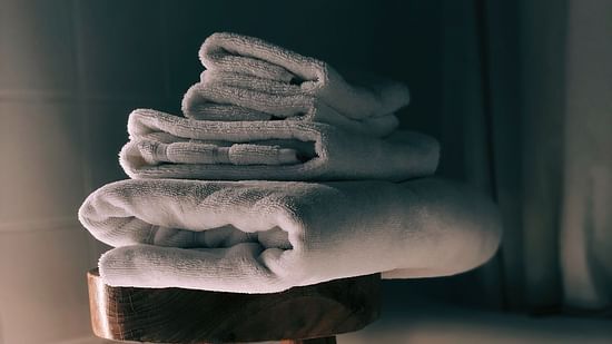 Abad Green Forest, Thekkady Thekkady Abad Green Forest - image of towels on a stool