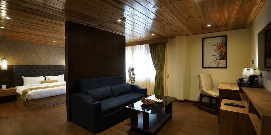 Sofa in room