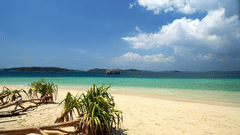 Jollybuoy Island in Andaman and Nicobar Islands