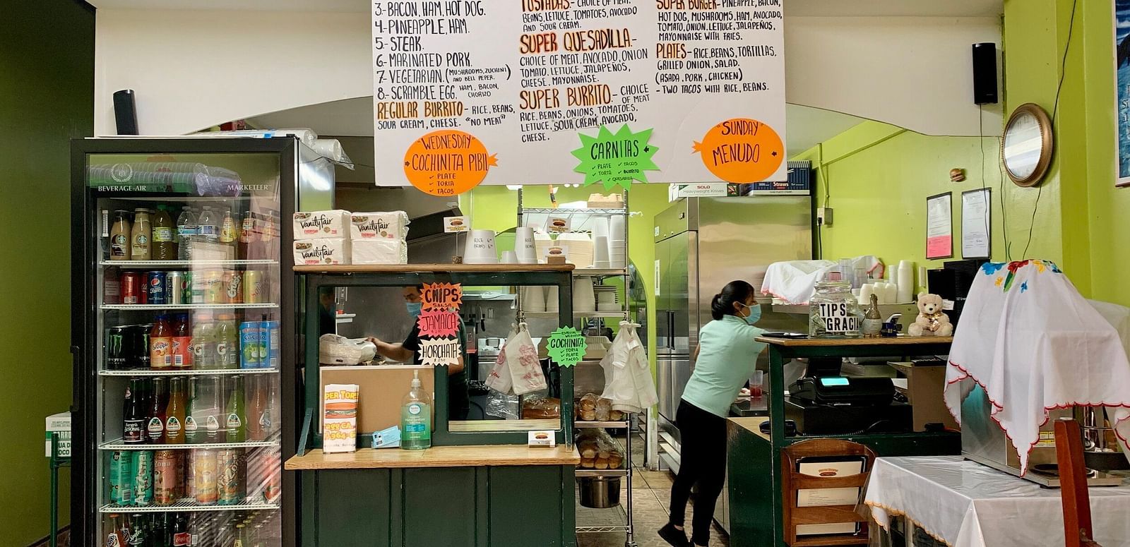 Picture featuring interior of a cafe