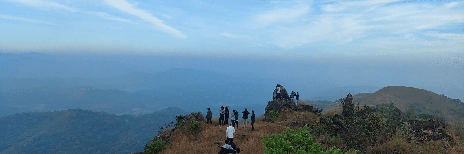 Guests exploring trails at Machaan Plantation Resort