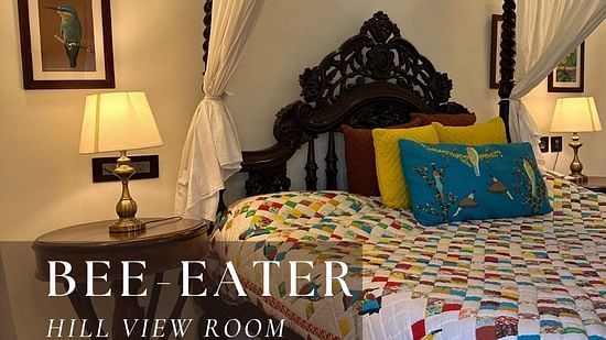 Bee eater bedroom with beautiful room Furniture and paintings