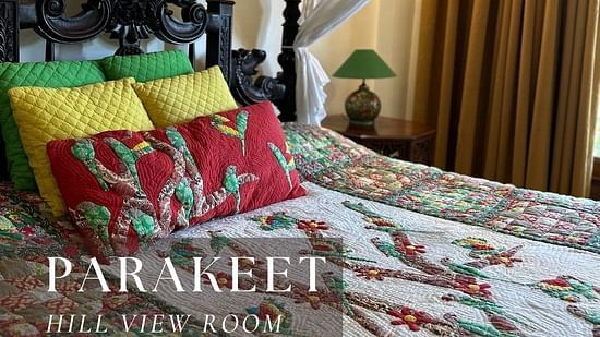 Parkeet bedroom with beautiful room Furniture 