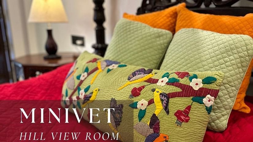 Minivet bedroom with beautiful room Furniture and paintings
