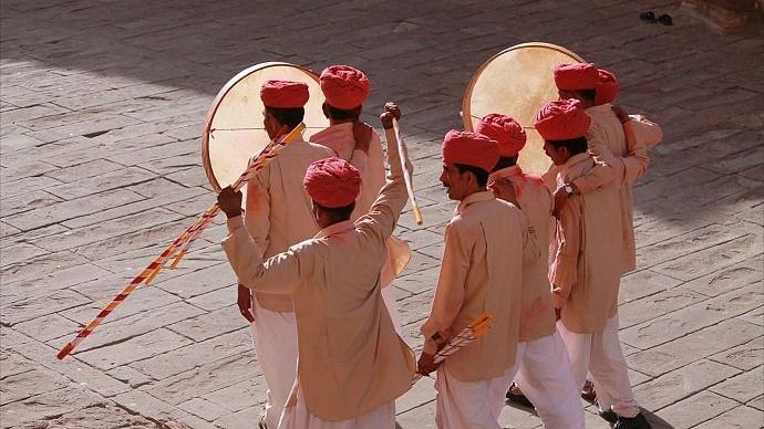 Holi Celebration at Umaid Palace Hotel Kalakho Dausa Rajasthan