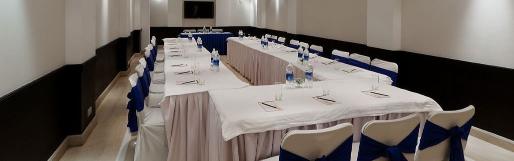 a view of the Conference Hall at Inde Hotel Vistawoods, Gurgaon