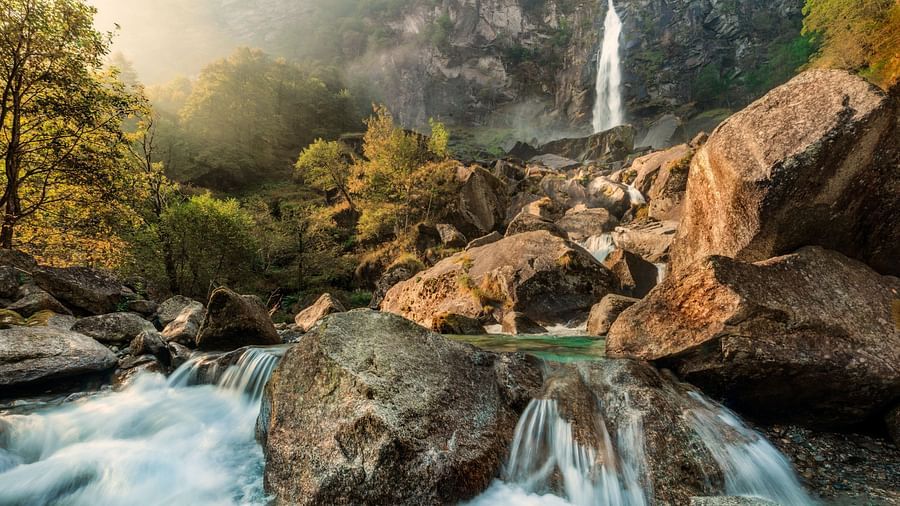 waterfall near Mussoorie 2