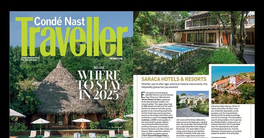 Conde Nast - Saraca Hotels & Resorts 2025