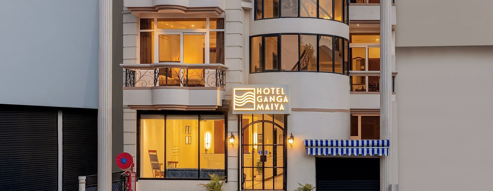 Facade view of Hotel Ganga Maiya | Hotel Ganga Maiya