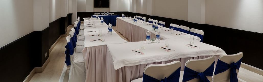 a view of the Conference Hall at Inde Hotel Vistawoods, Gurgaon