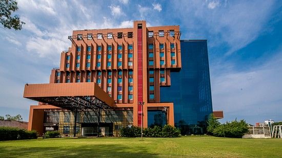 Hotel facade  of The Orchid Hotel Pune
