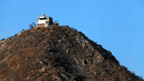 Ratnagiri Hill in pushkar