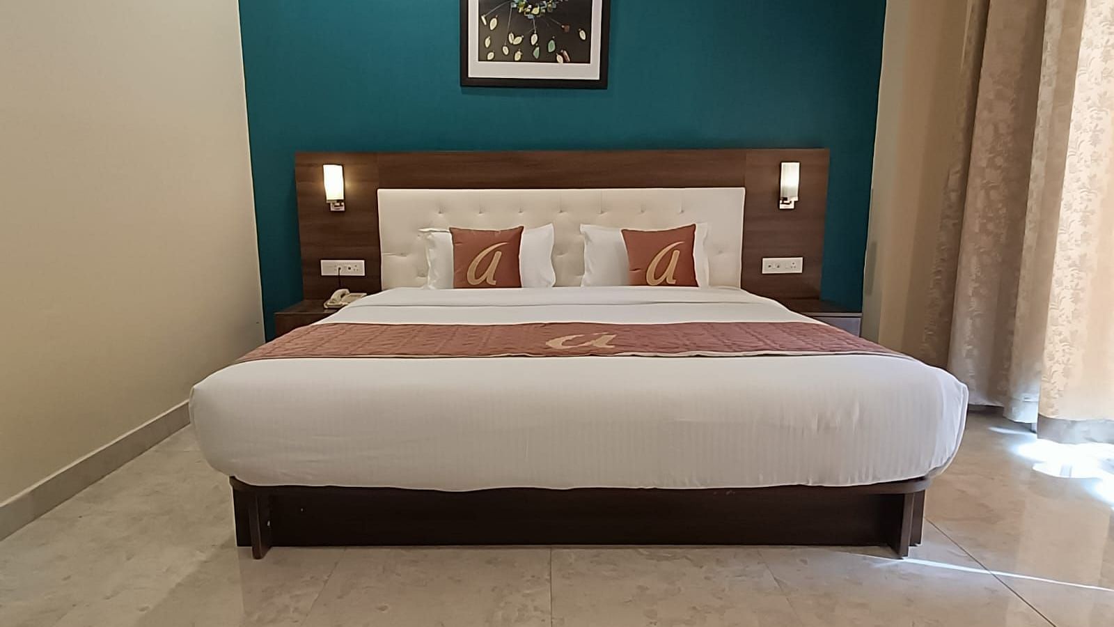 View of King Deluxe Room -  Astra Hotels and Suites, Whitefield.