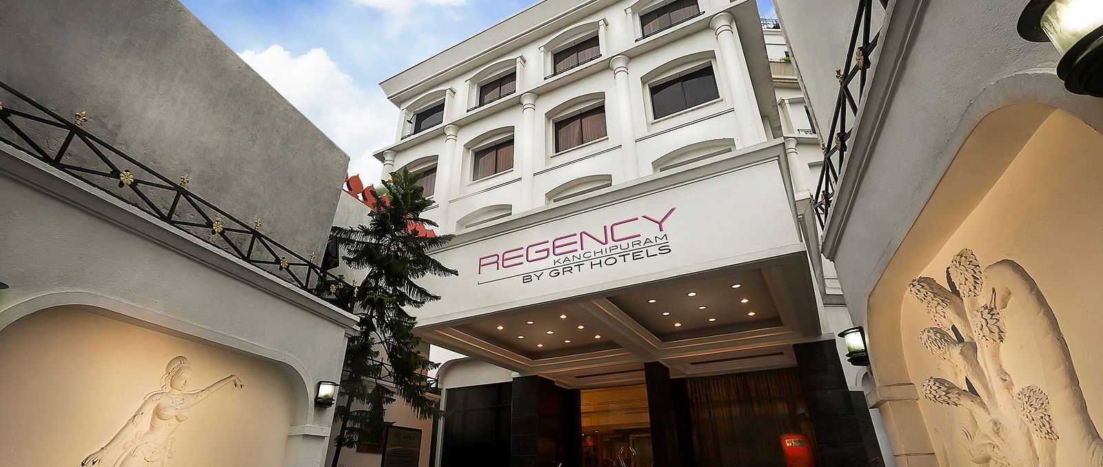 Facade image of Regency Kanchipuram By GRT Hotels.