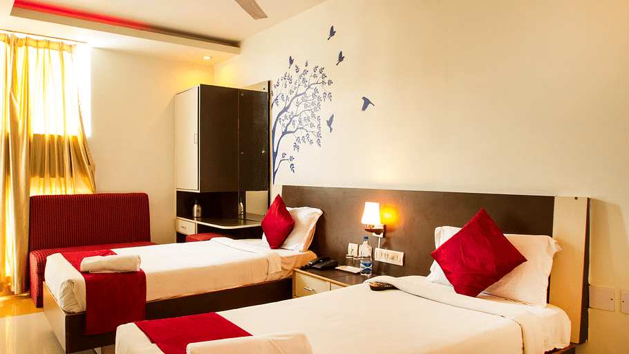 Hotel New Sreekrishna Residency, Hyderabad Hyderabad Twin Bed Room Hotel New Sreekrishna Residency Hyderabad