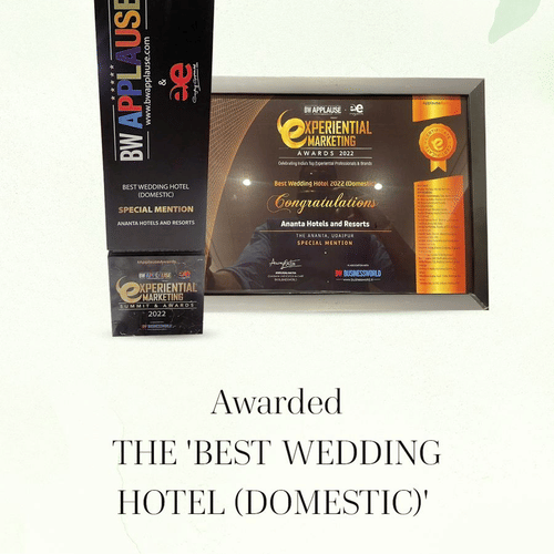 Award The Best Wedding Hotel