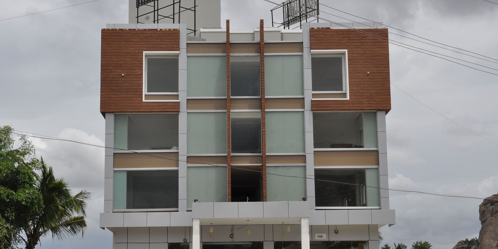 facade view of Hotel Alps Residency, Krishnagiri