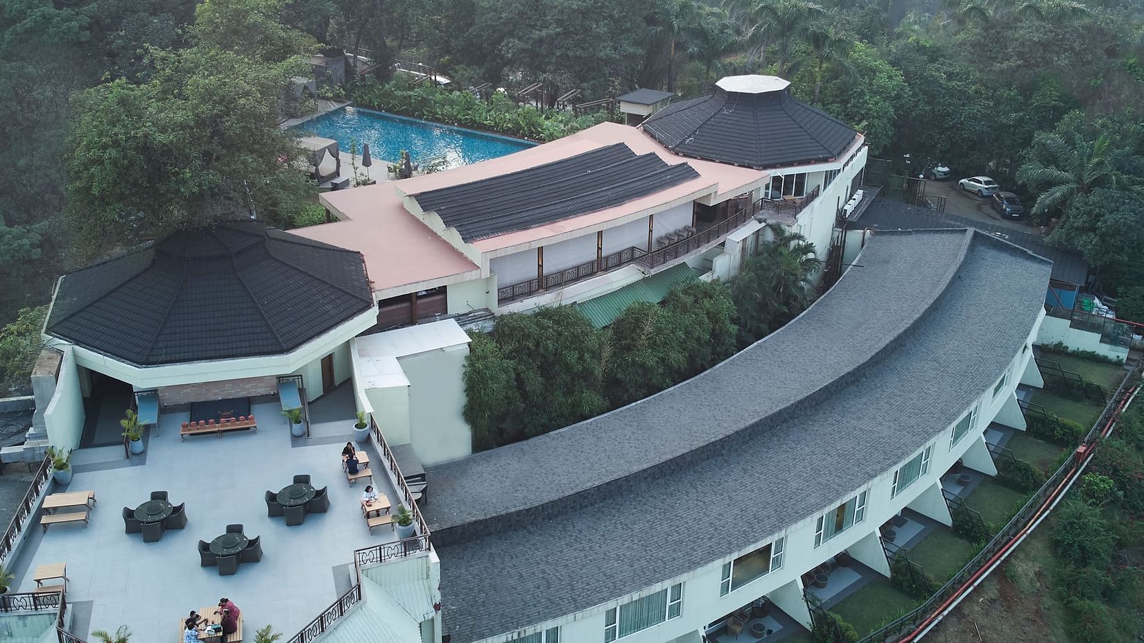 an image of aerial view of The Dukes Retreat