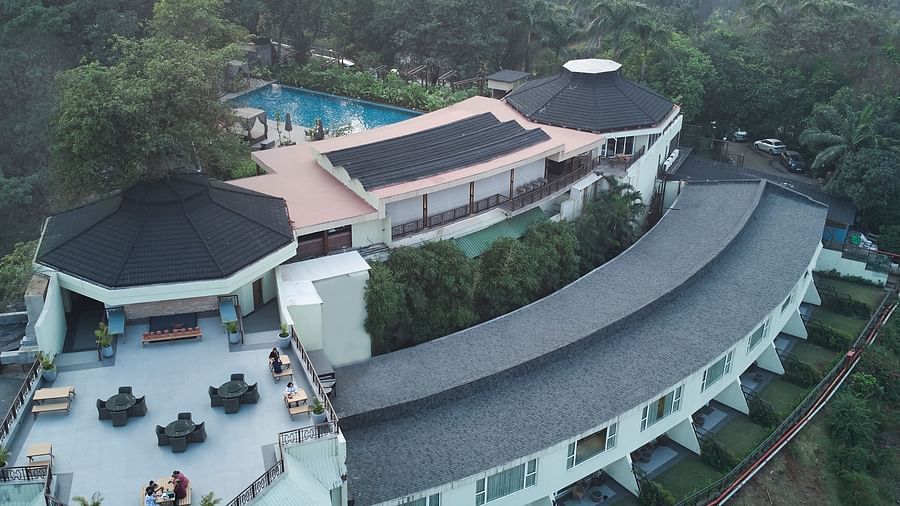 an image of aerial view of The Dukes Retreat