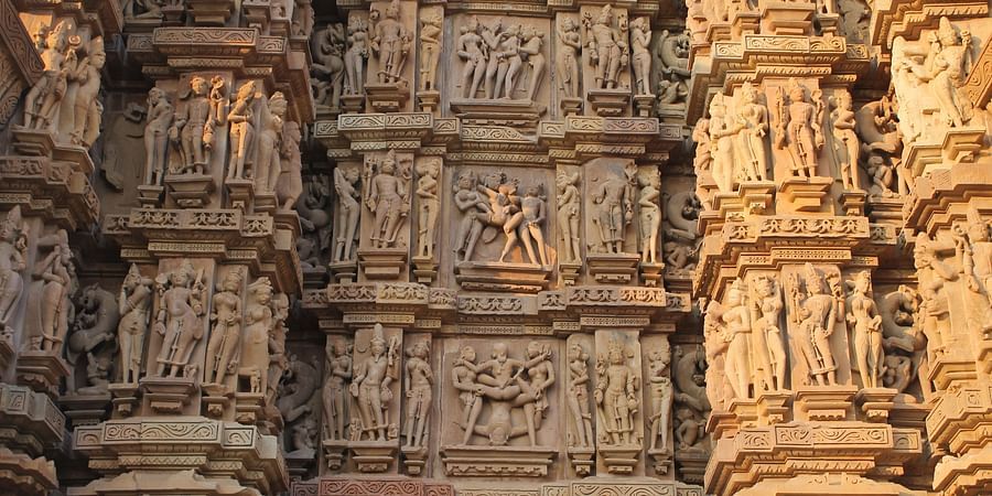 An ancient temple in Khajuraho 3