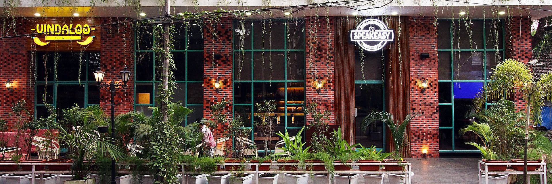Rosetum Anjuna - The facade of our hotel