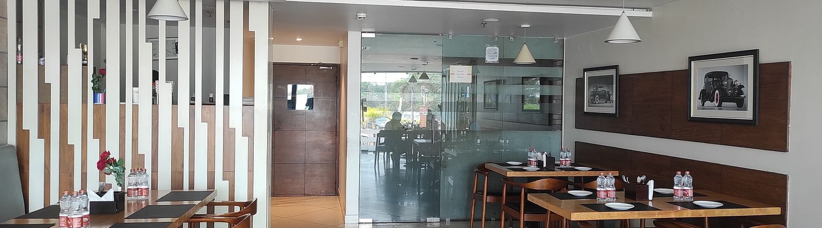 interiors of the dining area at Wonder country club resort