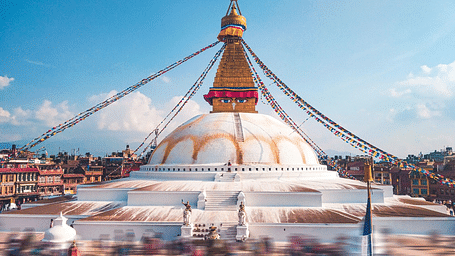 A huge temple situated at the centre of the town Kavya Resort and Spa, Nagarkot
