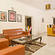 Living area at Hotel NirmalVilla Cherry Service Apartment - Begumpet Hyderabad 8