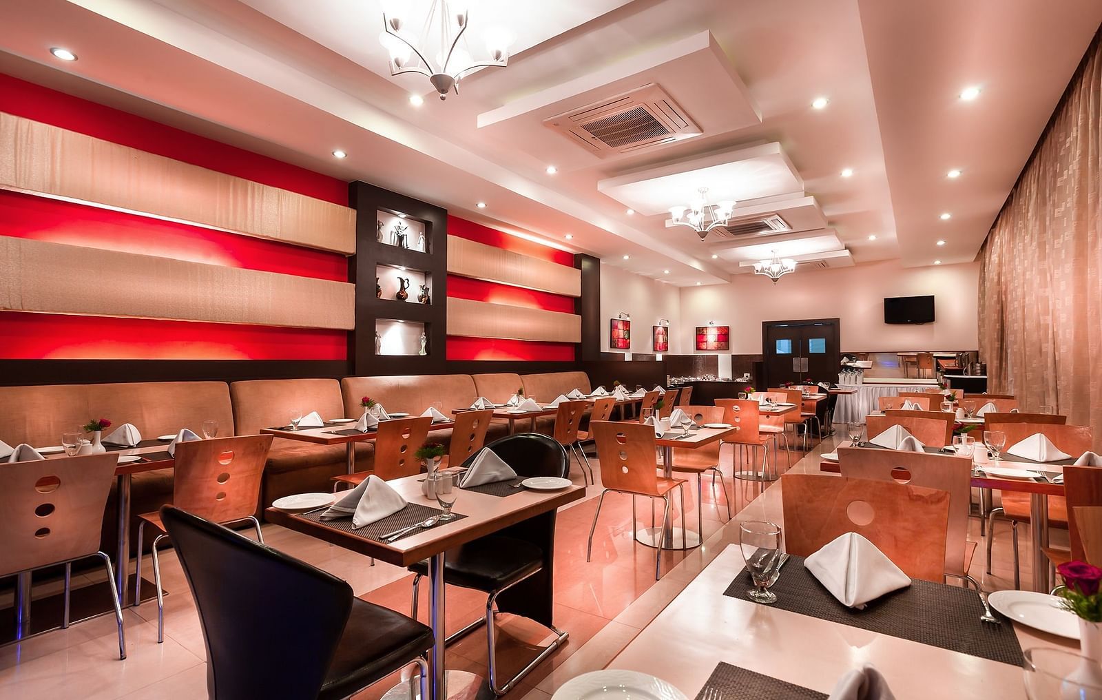 A view of the dining area at Lotus, one of the Tuticorin best restaurants - Regency Tuticorin by GRT Hotels